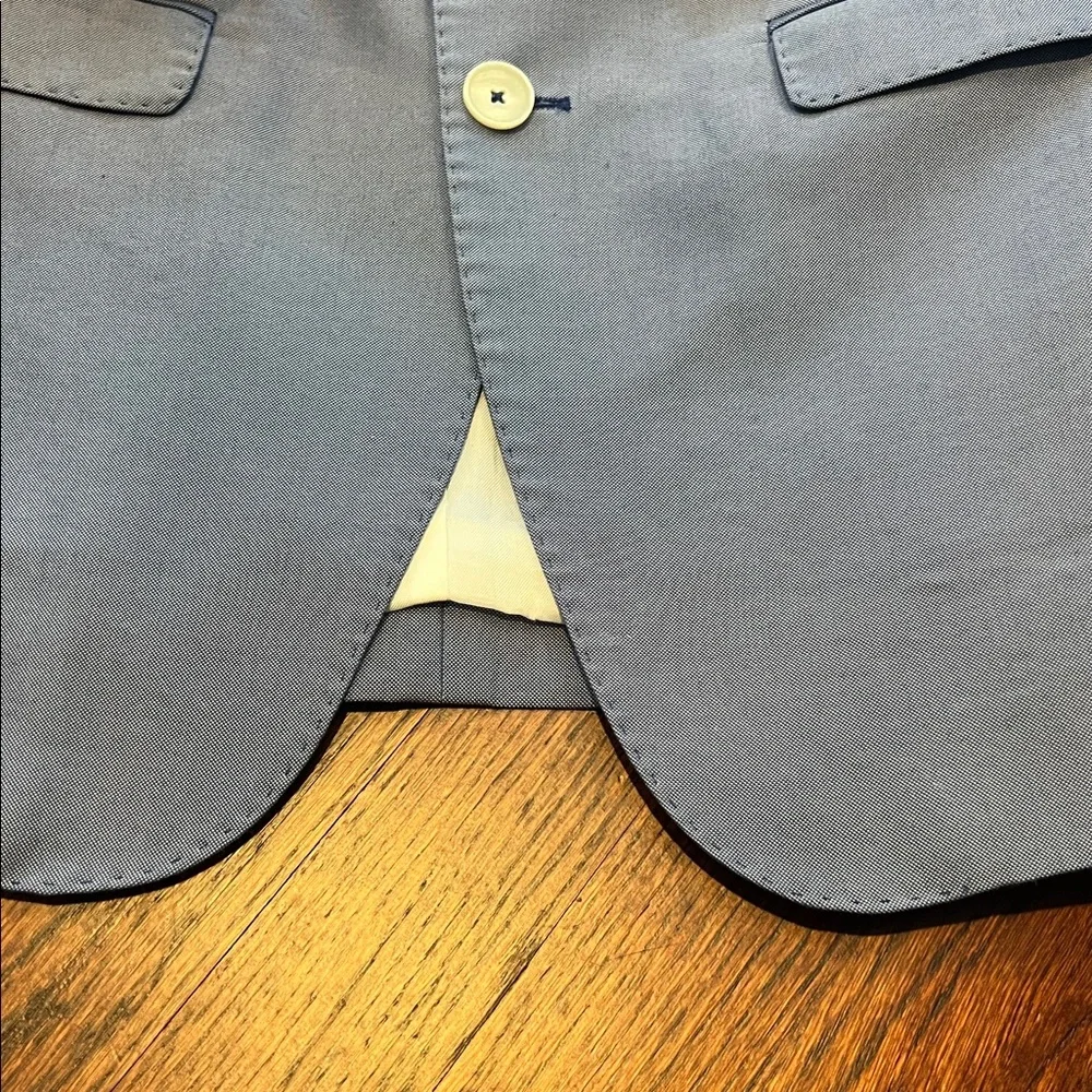 Men’s Zara Blazer Blue Size US 38 - Picture 4 of 10